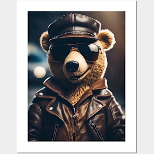 Funny bear Posters and Art